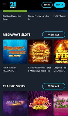 21 Casino Slots Overview