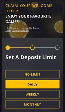 21 Casino Registration Step 2
