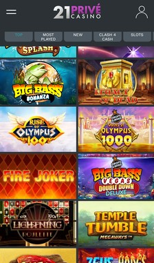 21Prive Games Overview