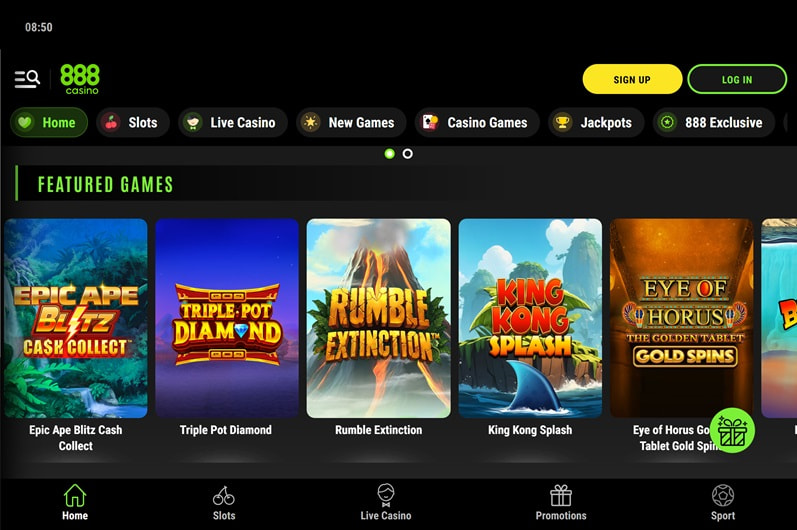 888casino Overview