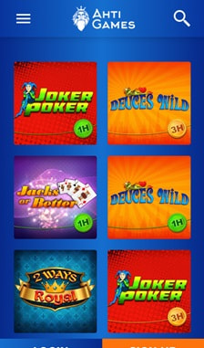 AHTI Games Poker Overview