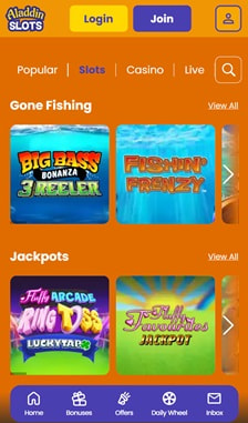 Aladdin Slots Slots Overview