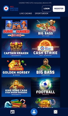 All British Casino Games Overview
