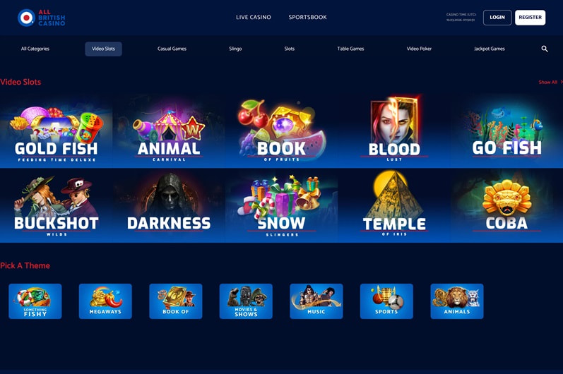 All British Casino Overview