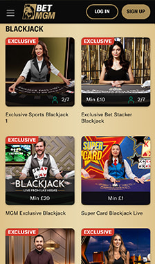 BetMGM Blackjack Overview