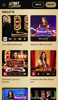 BetMGM Roulette Overview