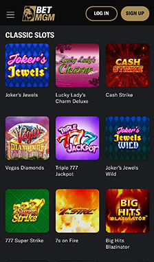 BetMGM Slots Overview