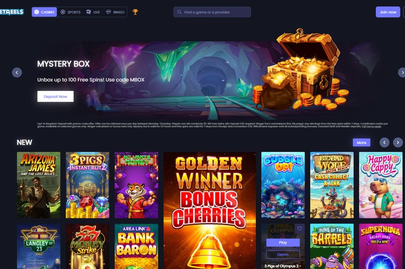Betreels Homepage
