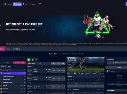 BetStorm Desktop View