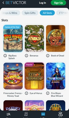 BetVictor Slots Overview