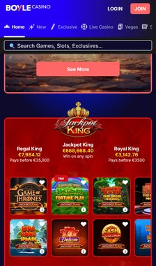 Boylesports Games Overview