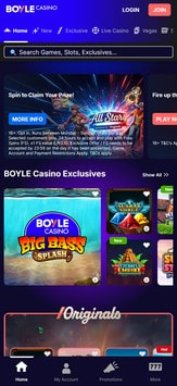 Boylesports Mobile View
