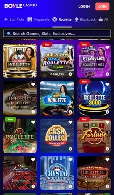 Boylesports Roulette Overview