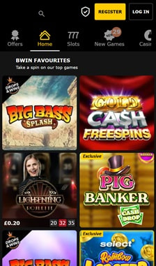 bwin User Experience on Site