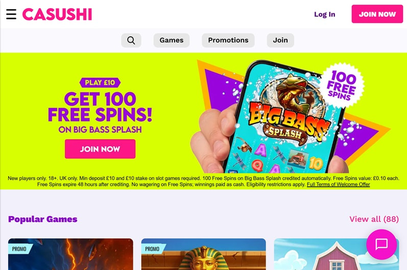 Casushi Homepage