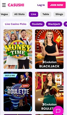 Casushi User Experience on Site