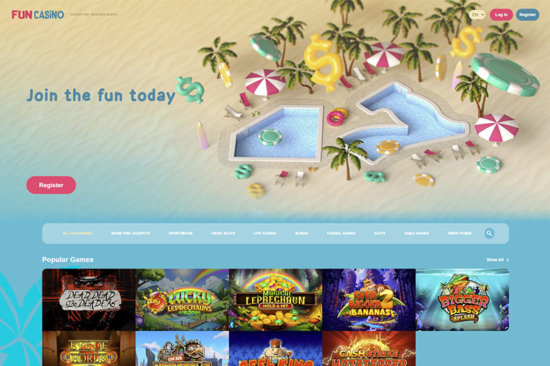 Fun Casino Homepage