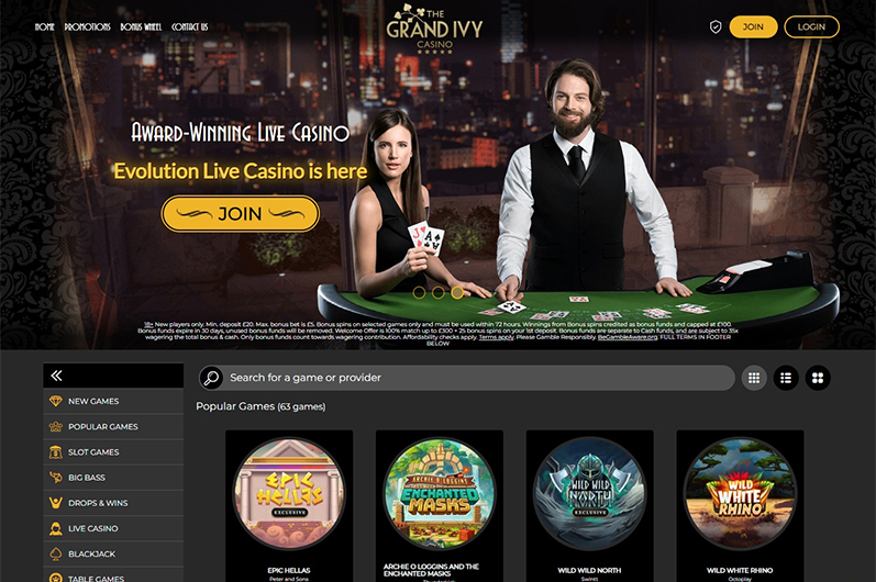 Grand Ivy Homepage