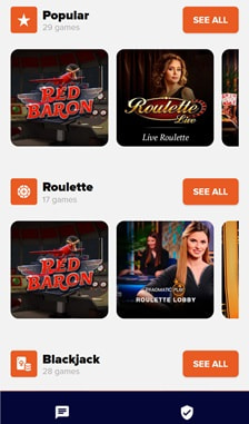 Griffon Casino Games Overview