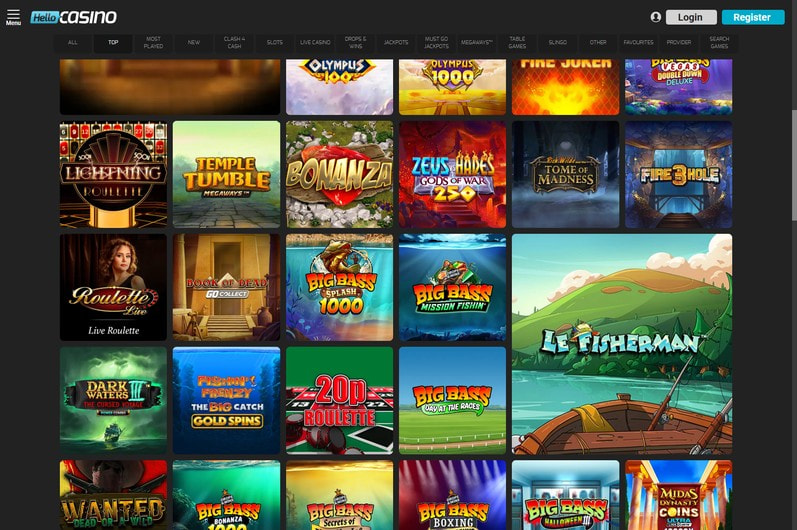 Hello Casino Overview