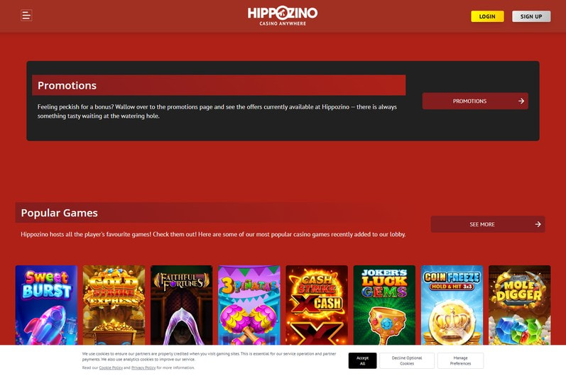 Hippozino Main Page