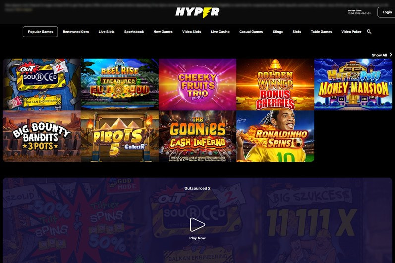 Hyper Casino Overview