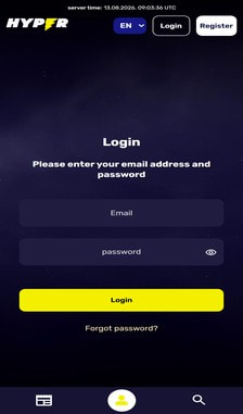 Hyper Casino Registration Step 3