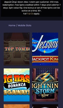 Jackpot Mobile Slots Overview