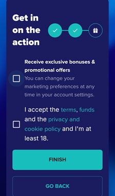 Karamba Registration Step 3