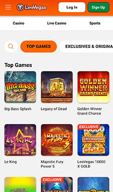 LeoVegas Games Overview