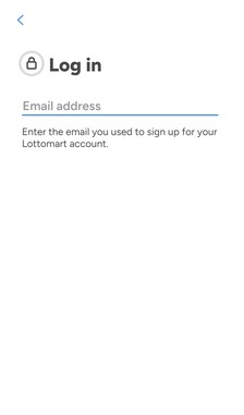 Lottomart Registration Step 3