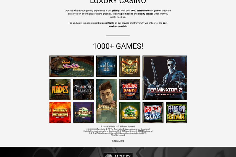 Luxury Casino Overview