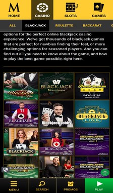 Mega Casino Blackjack Overview