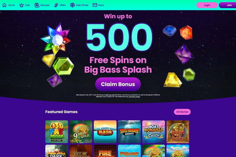 Mega Reel Homepage