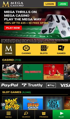 Mega Casino User Experience on Site