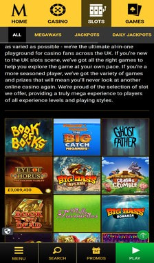 Mega Casino Slots Overview