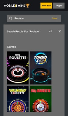 Mobile Wins Roulette Overview