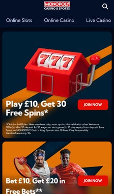Monopoly Casino User Experience on Site