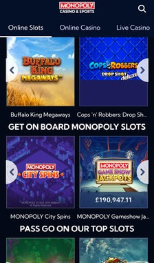 Monopoly Casino Slots Overview