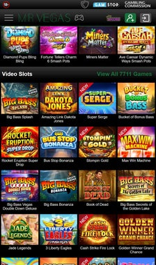 Mr Vegas Games Overview