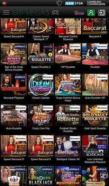 Mr Vegas Poker Overview