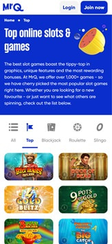 MrQ Mobile View