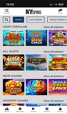 NYSpins Games Overview