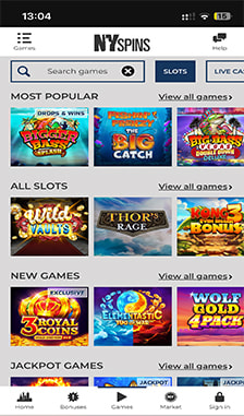 NYSpins User Experience on Site