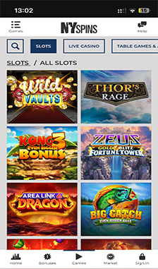 NYSpins Slots Overview