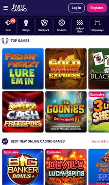 PartyCasino Games Overview