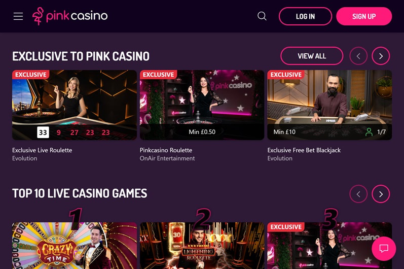 Pink Casino Overview