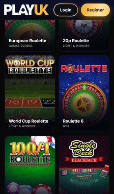 PlayUK Games Overview