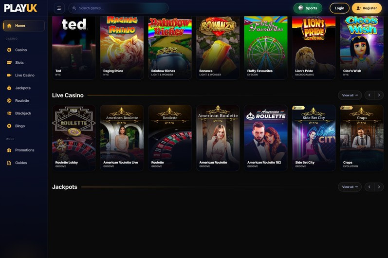 PlayUK Overview