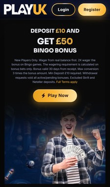 PlayUK User Experience on Site